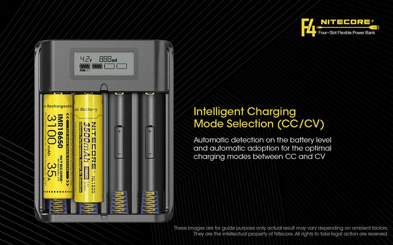 2 in 1 NITECORE F4 Power Bank & Battery Charger (9)