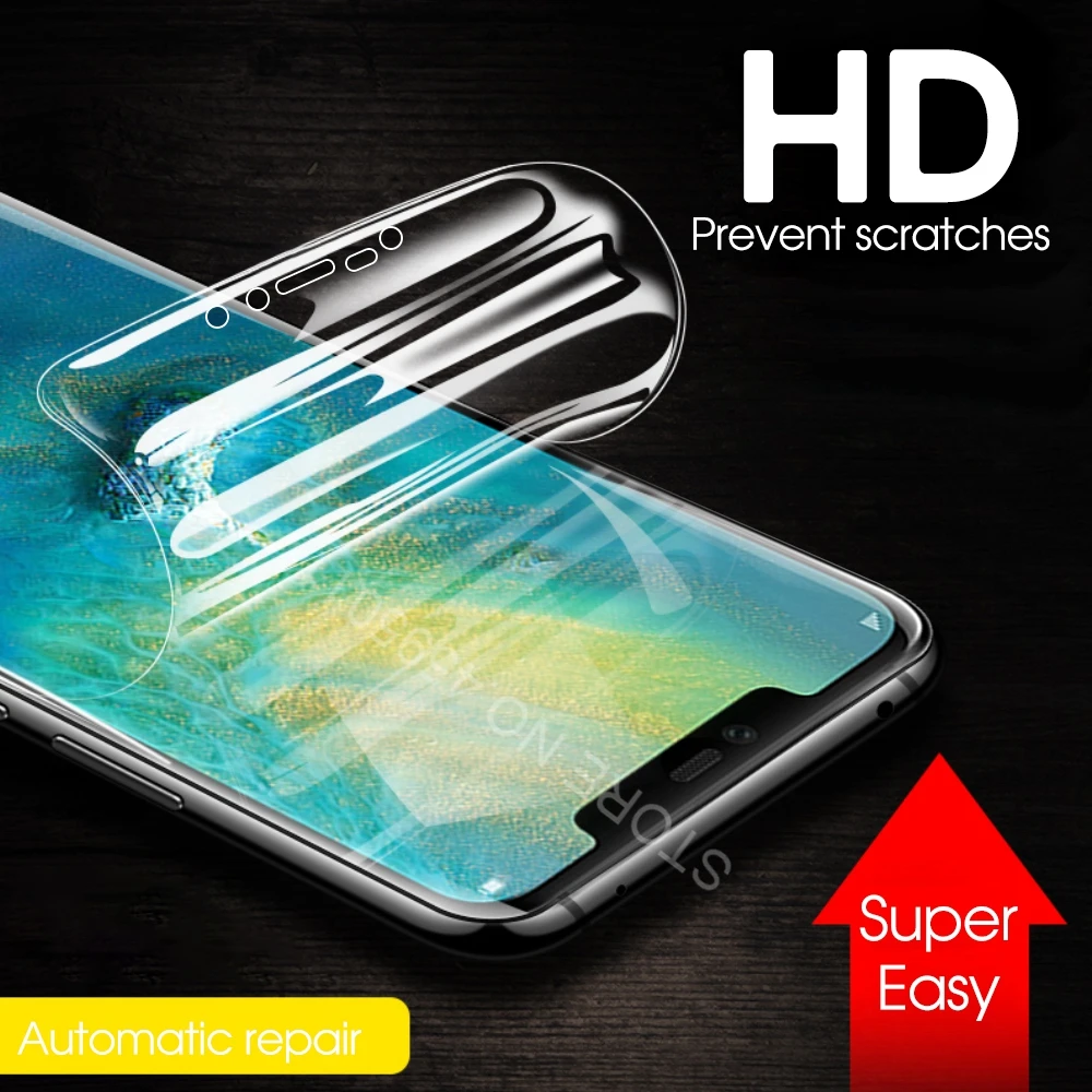 

Hydrogel Film For Huawei Mate 20 Pro 20 Lite Cover Screen Protector For Huawei Honor 10 Mate 20 Lite Protective Films Not Glass