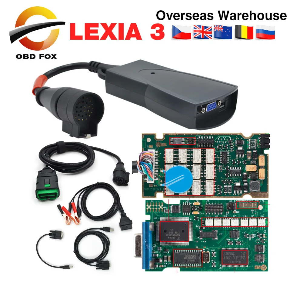 Lexia 3 Full Chip 921815c For Citroen For Peugeot Lexia 3