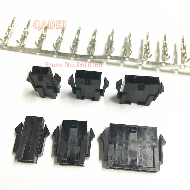 Бесплатная доставка 30 комплектов разъем Molex Micro-Fit 3 0 мм MX3.0 Однорядный женский