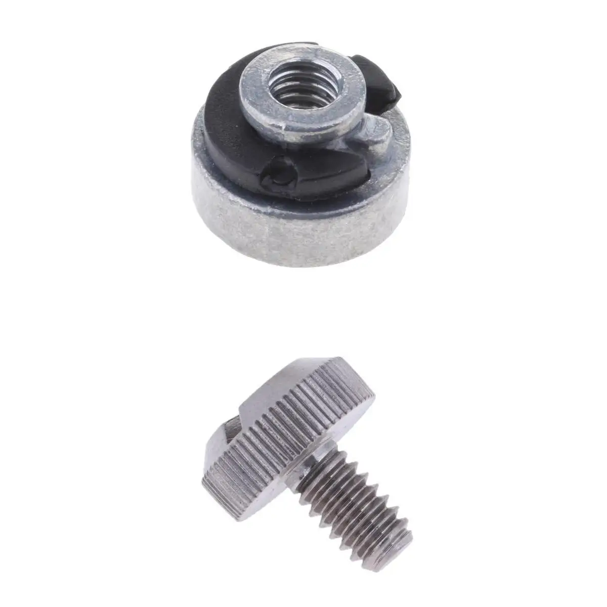 1 Set Fender Seat Nut Bolt Kit For   Sportster Street Bob   Etc Other Model With 1/4-20 Thread Easy Grip & Quick Release