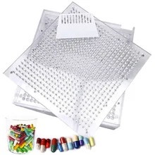 400 отверстие машина для ручного наполнения капсул 000#00#0#1#2#3# Руководство Капсулы Наполнения Капсулы доска для наполнителя