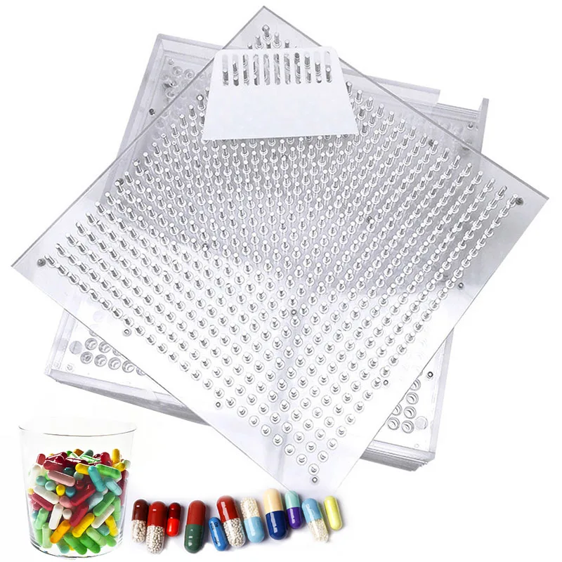 

400 Hole Manual Capsule Filling Machine 000#00#0#1#2#3# Manual Capsule Filling Capsule Filling Board