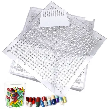 

400 Hole Manual Capsule Filling Machine 000#00#0#1#2#3# Manual Capsule Filling Capsule Filling Board