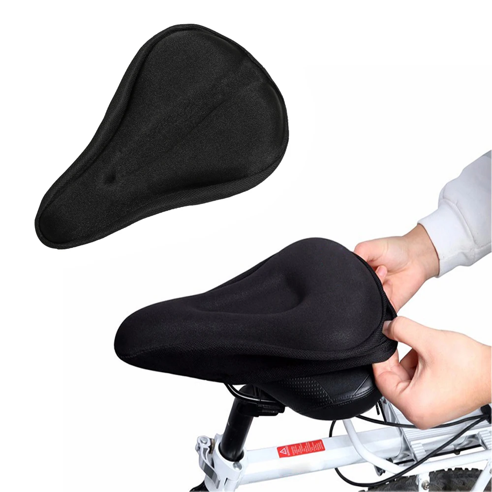 1PC New Bicycle Saddle Pad 3D Silicon Gel Seat Mat Cycling Accessories