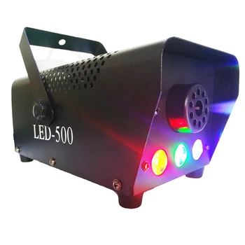 

Professional RGB Fog Smoke Machine 400W Wireless Remote Control Cold Smoker Generator for Stage Party with LED Light Smoker