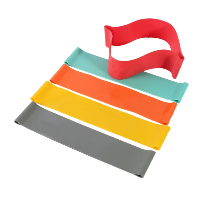 0.9m Rubber Yoga Strap Pilates Stretch Resistance Training Band