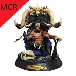 MCR Новый горячий 23 см одна деталь четыре императора Kaido фигурку игрушечные лошадки Кукла Коллекция Рождественский подарок без коробки