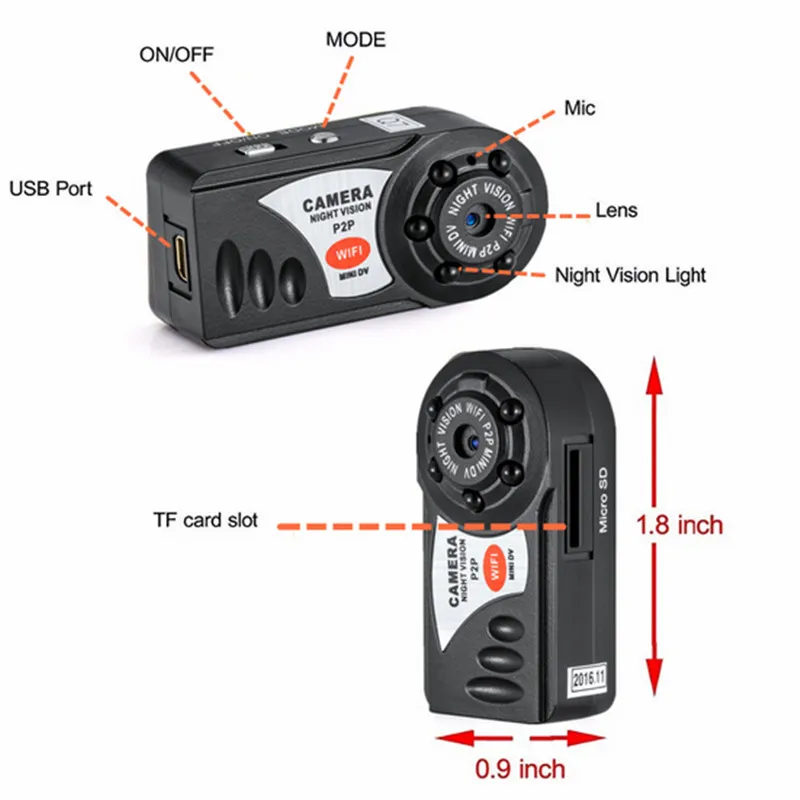 Q7 mini wifi cam