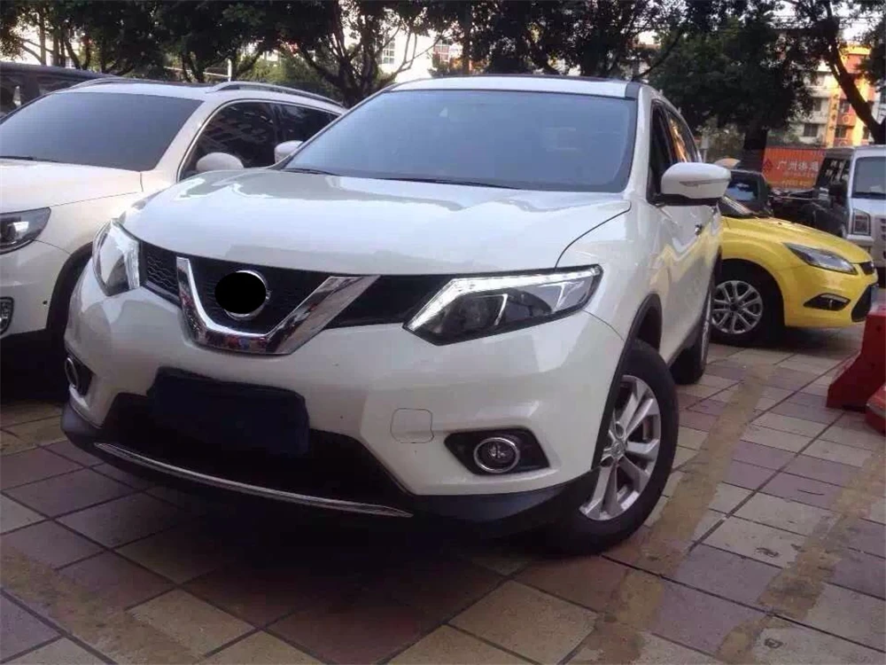 Автомобильный стиль светодиодный фары для Nissan X-Trail для XTrail головной лампы светодиодный объектив двойной луч H7 HID Xenon Биксеноновые линзы