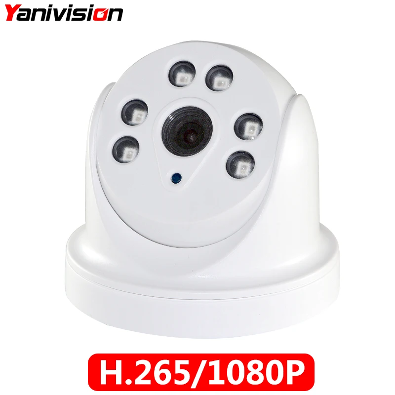 

H.265 1080P 48V POE IP Camera NIght Vision Indoor Dome P2P ONVIF Motion Detection RTSP IP Camera CCTV Security Surveillance IP