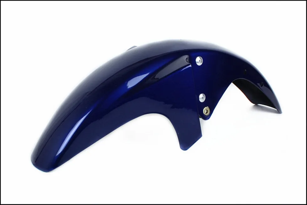 

1pc Deep Blue Motorcycle Fairing Parts for Yamaha YBR125 JYM125 Front Fender Mudguard Cover