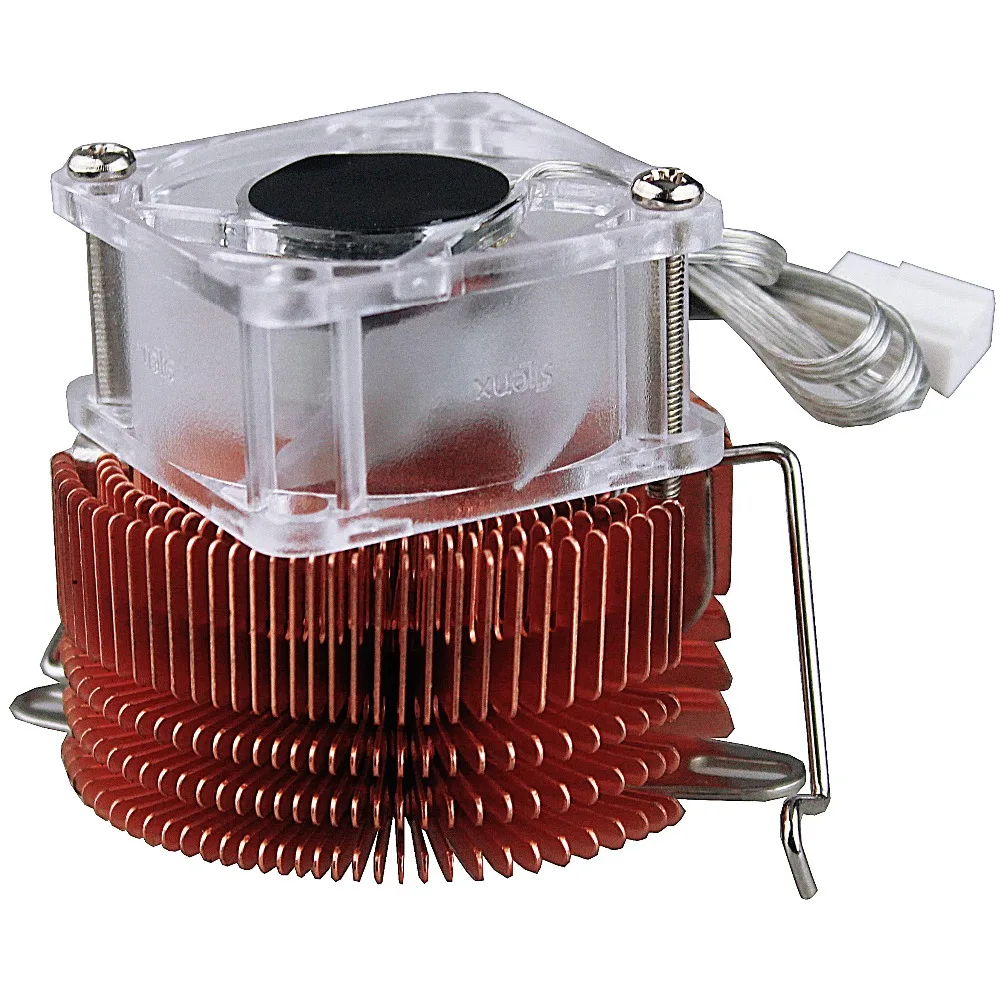 Najtaniej Chłodnica Northbridge czysta miedź mostek północny PC Chipset radiator wentylator chłodzący 4020 40mm