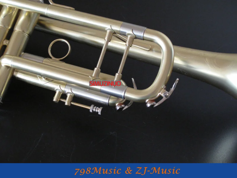 Профессиональная новая матовая Латунная Труба колокольчик 4,84" Bb рога отверстия 0,465" с чехлом