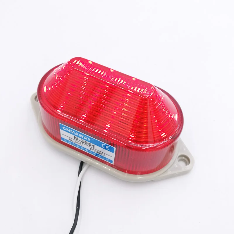 1/2X LED all-round light warning light flashing light magnetic 9V-30V 12V  24V ca