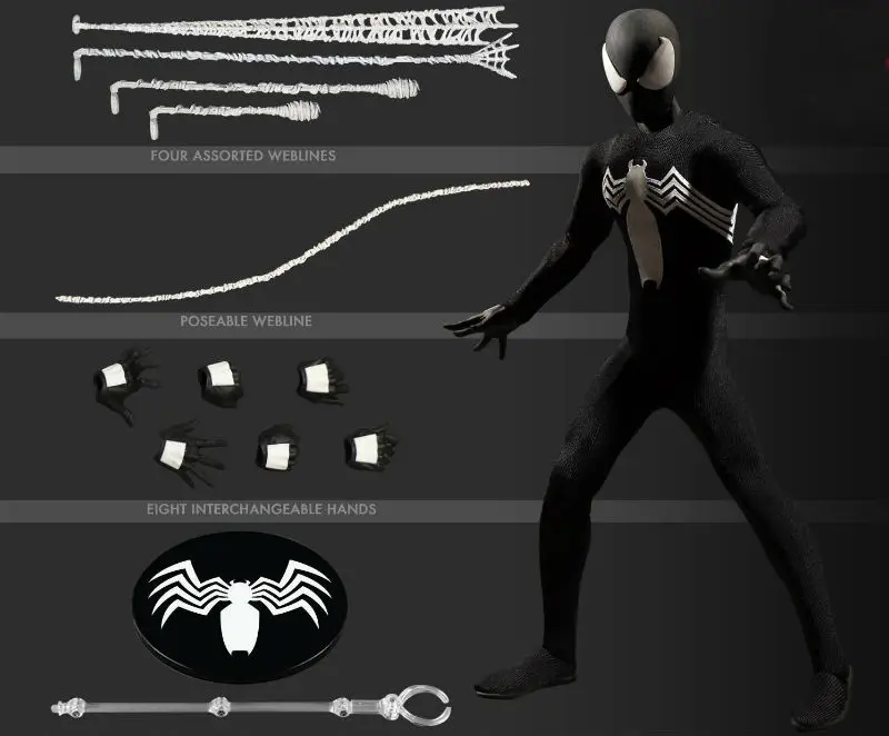 Фигурка Человека-паука MEZCO ONE: 12 COLLECTIVE MORALES 6"