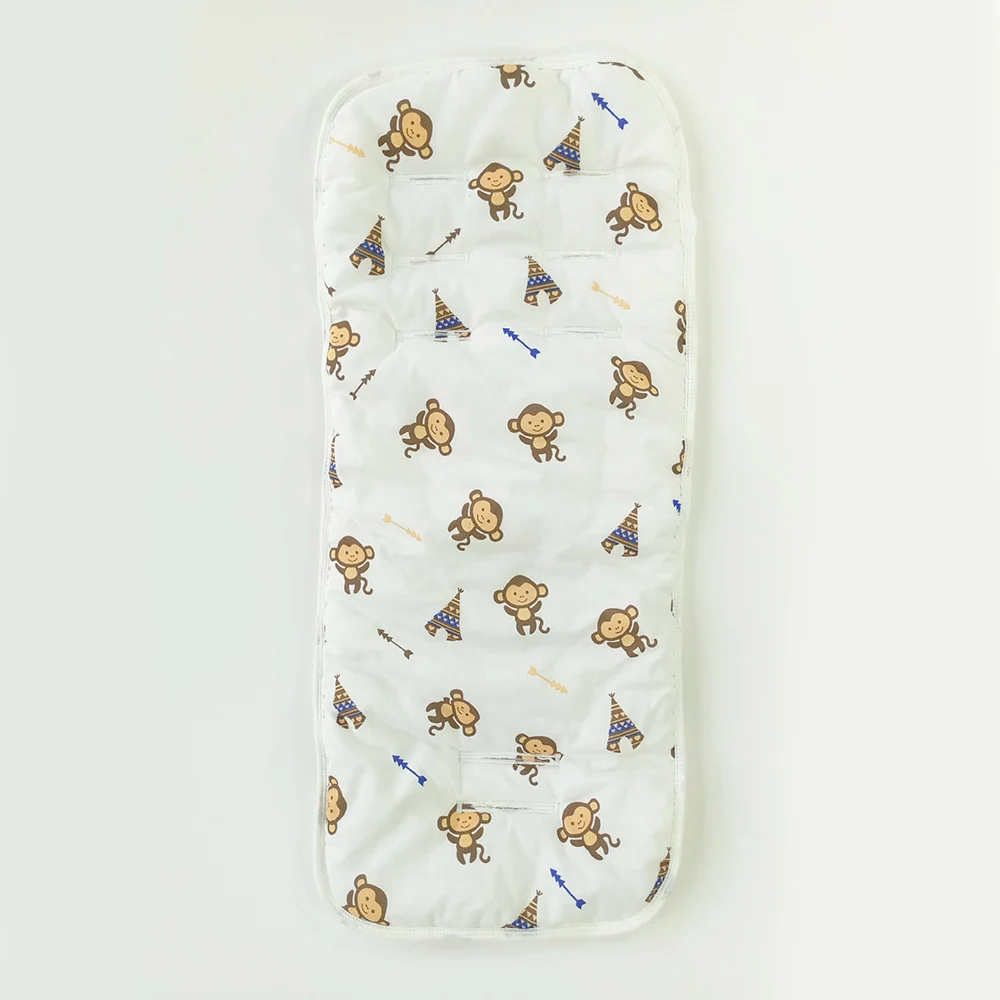 PJ3351C Мягкий коврик для детской коляски Подушка для детской коляски Аксессуары для автомобильных сидений коврик хлопок Матрас в коляску пеленка коврик аксессуары для коляски - Цвет: PJ3351C