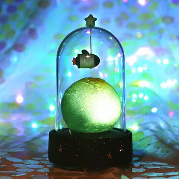 

Christmas Party Decoration Birthday Gifts Children Toy Mini Moon Night Lamp Home Bedroom Bookcase LED Night Lights Gift Home