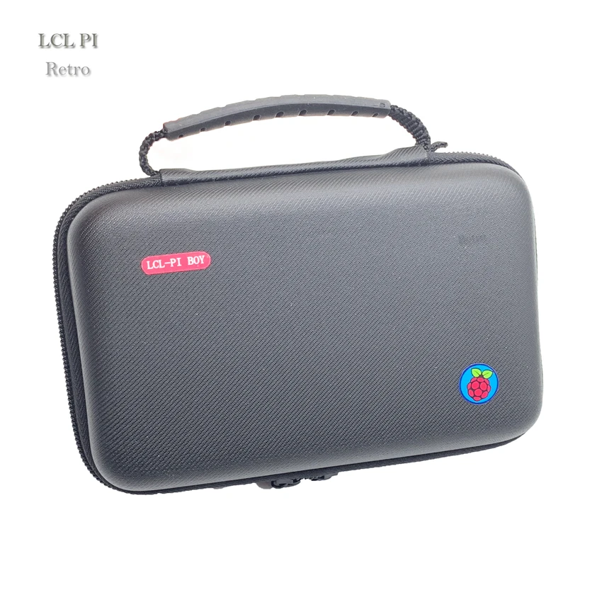 Ceny Lcl pi Retro Raspberry Pi dla gameboy przenośna konsola do gier z Super IPS Shock joystick boy Pi 3B B + 64G klasyczny kolor