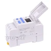 Minuterie électronique numérique, hebdomadaire, 7 jours, programmable, minuterie relais, AC 220V, 230V, 12V, 24V, 48V, 16A, Din Rail, THC15A ► Photo 2/6