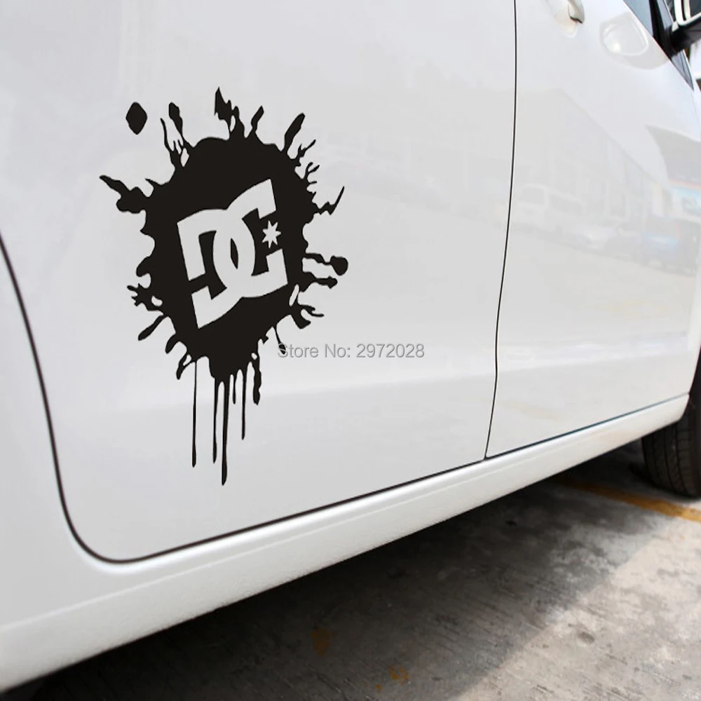 

Car Stickers Ken Block DC Ink LogoCar Decal for Toyota Ford Chevrolet Volkswagen VW Honda Hyundai Kia Lada