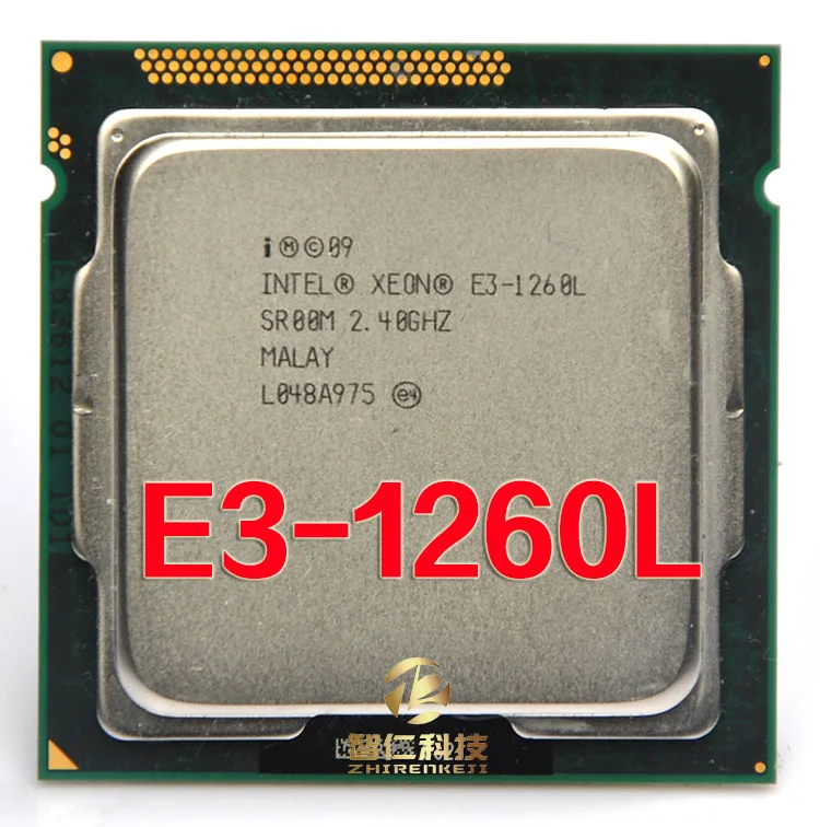 Процессор Intel Xeon E3 1260L Quad Core CPU 2,4 GHz LGA 1155 8MB E3-1260L SR00M