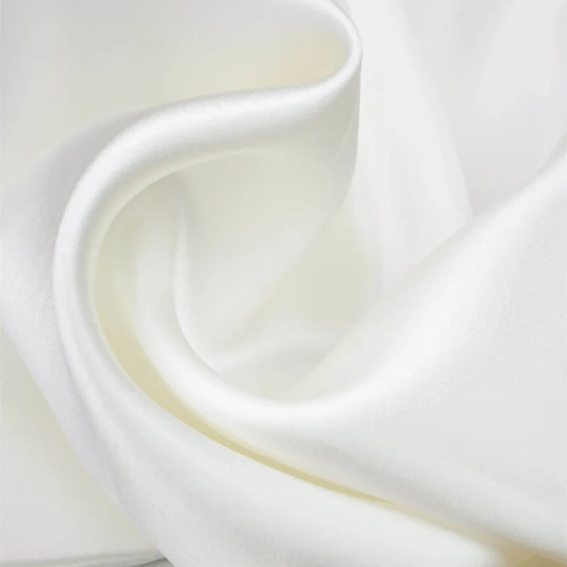 Шелк тутового шелкопряда натяжная простыня глубокая 25 см Матрас протектор сплошной цвет мульти размер - Цвет: White