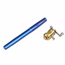 INFOF Мини Портативная карманная ручка для рыбы из алюминиевого сплава Удочка Полюс Катушка Комбо легкие удочки для зимней рыбалки Новая акция