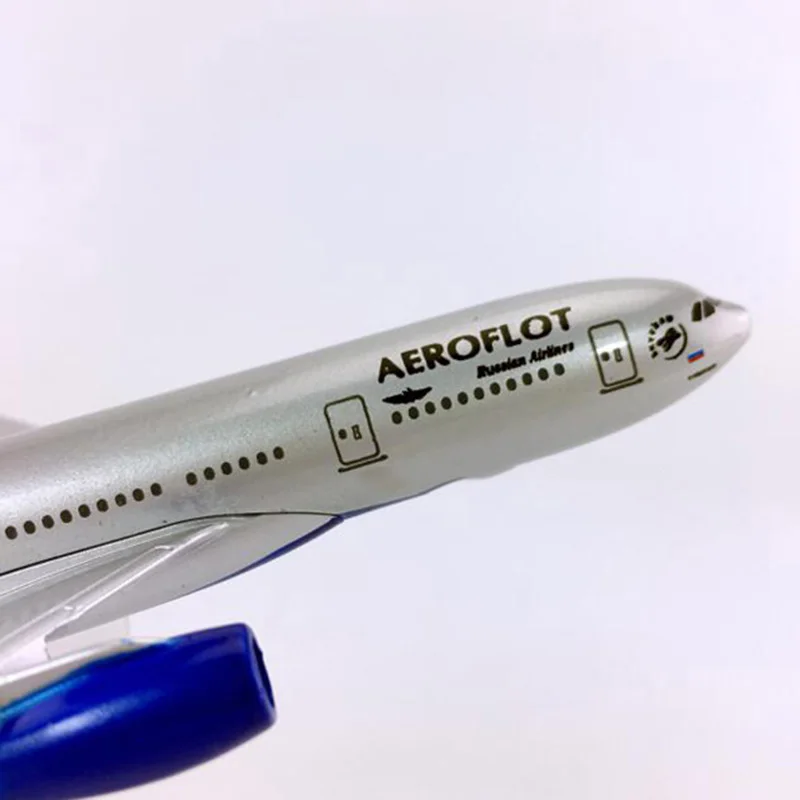 1:400 Air Россия самолет Airbus A330-200 модель с основанием 16 см сплав самолет коллекционный дисплей игрушка модель Коллекция