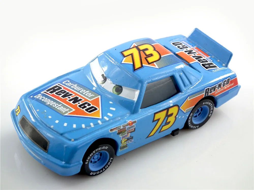 Disney Blue RevNGO Diecast Metal Toy Pixar Cars Movie Macqueen Racing