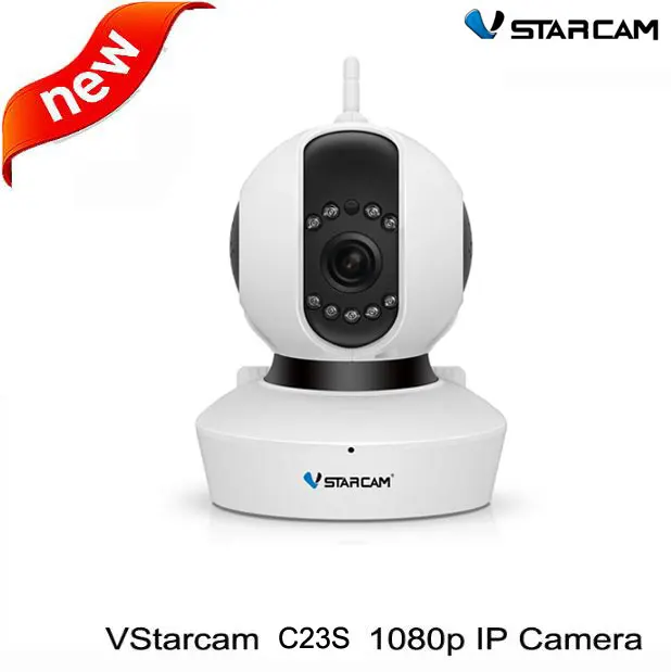 VStarcam C23S full HD 1080P Wifi Camera Surveillance Camera  Wireless P2P IP camara P/T Built in Microphone Support 64G Card