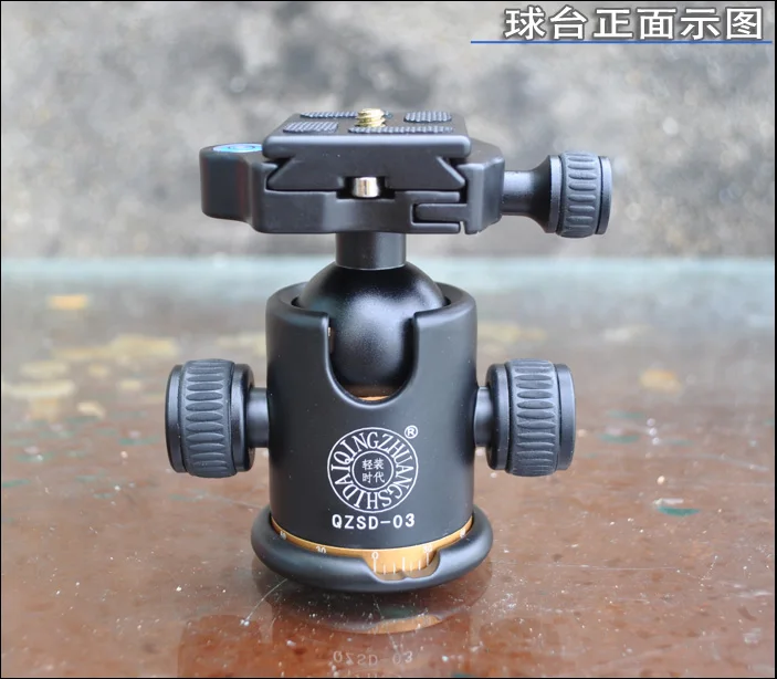 

Professional 360 degree Panoramic Swivel Camera Tripod Head Fitting For Sirui Benro Manfrotto With 1/4 3/8 screw mount