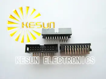 

100PCS/LOT Right Angle DC3-20P 2.54mm 20P 20Pin Male Box Header