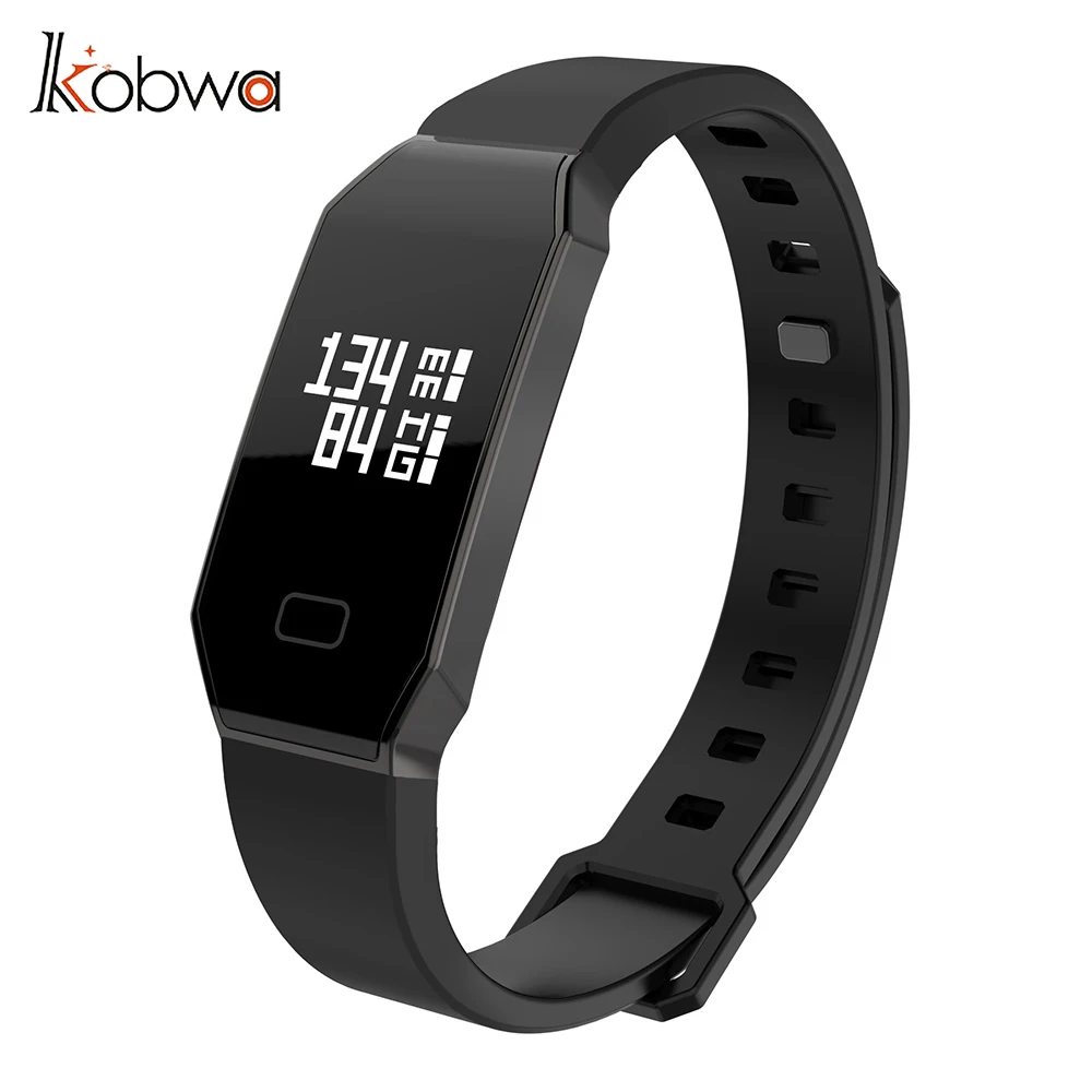 Kobwa Fitness Trackers Activity Tracker Smart Watch Wristband Sports Bracelet Heart Rate Monitor Pedometer for Android