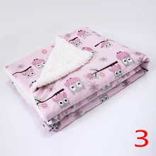 Осенне-зимнее детское одеяло, уплотненный конверт, искусственный кашемир, Флисовое одеяло, фланелевое одеяло для коляски, детское муслиновое пеленание