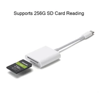 tf כרטיס sd USB-C TF כרטיס SD Reader מצלמה דיגיטלית ערכת אביזרים צריך לא APP All In 1 OTG מסוג C מתאם עבור Xiaomi סמסונג Macbook Pro (5)