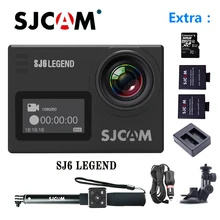 SJCAM SJ6 LEGEND WiFi Экшн-камера 4K 24fps Notavek 96660 Ultra HD Sport Go Водонепроницаемая профессиональная камера 2," сенсорный экран Спортивная DV