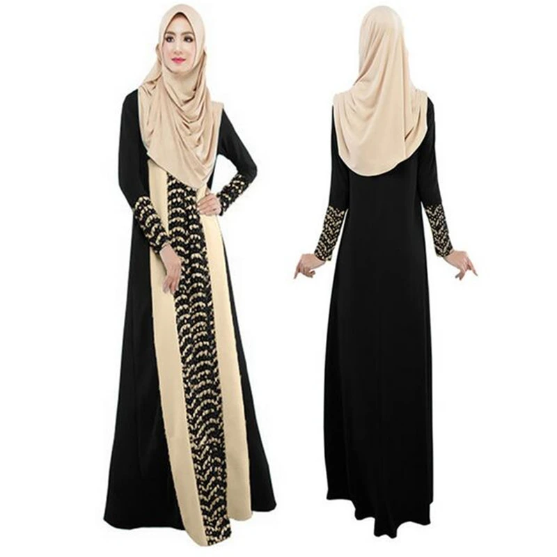 عباية فستان اسلامي للنساء المسلمات ملابس تركية جلباب و عبايات قفطان تركي مقاس كبير Jilbabs And Abayas Muslim Women Dress Picturesturkish Robe Aliexpress
