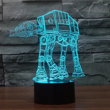 USB Novelty Night font b Light b font Imperial Walker AT AT font b Star b