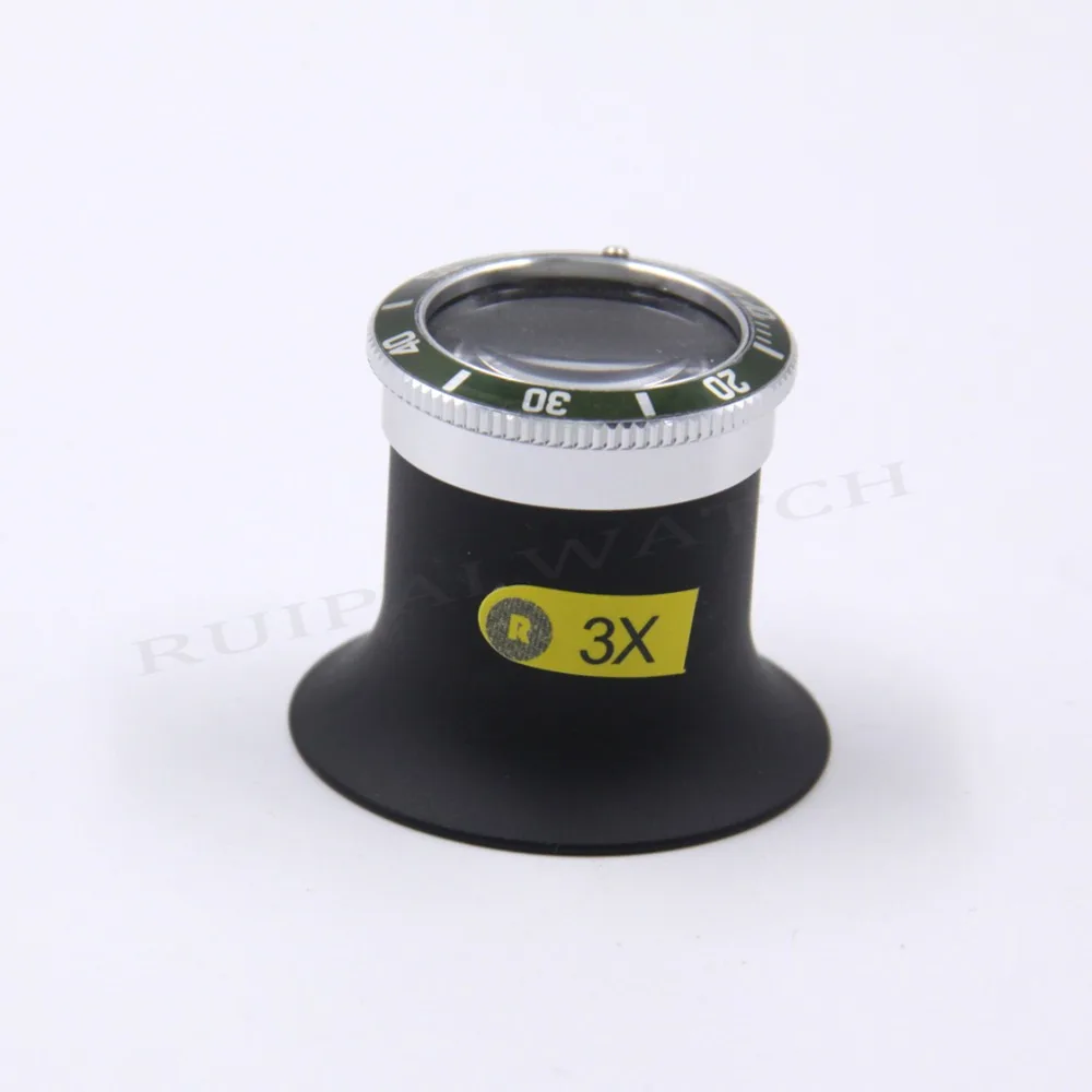 Premium Quality 3X/5X/10X/20X Watch Collectors Eye Loupe RLX SubMariner and GMT Series