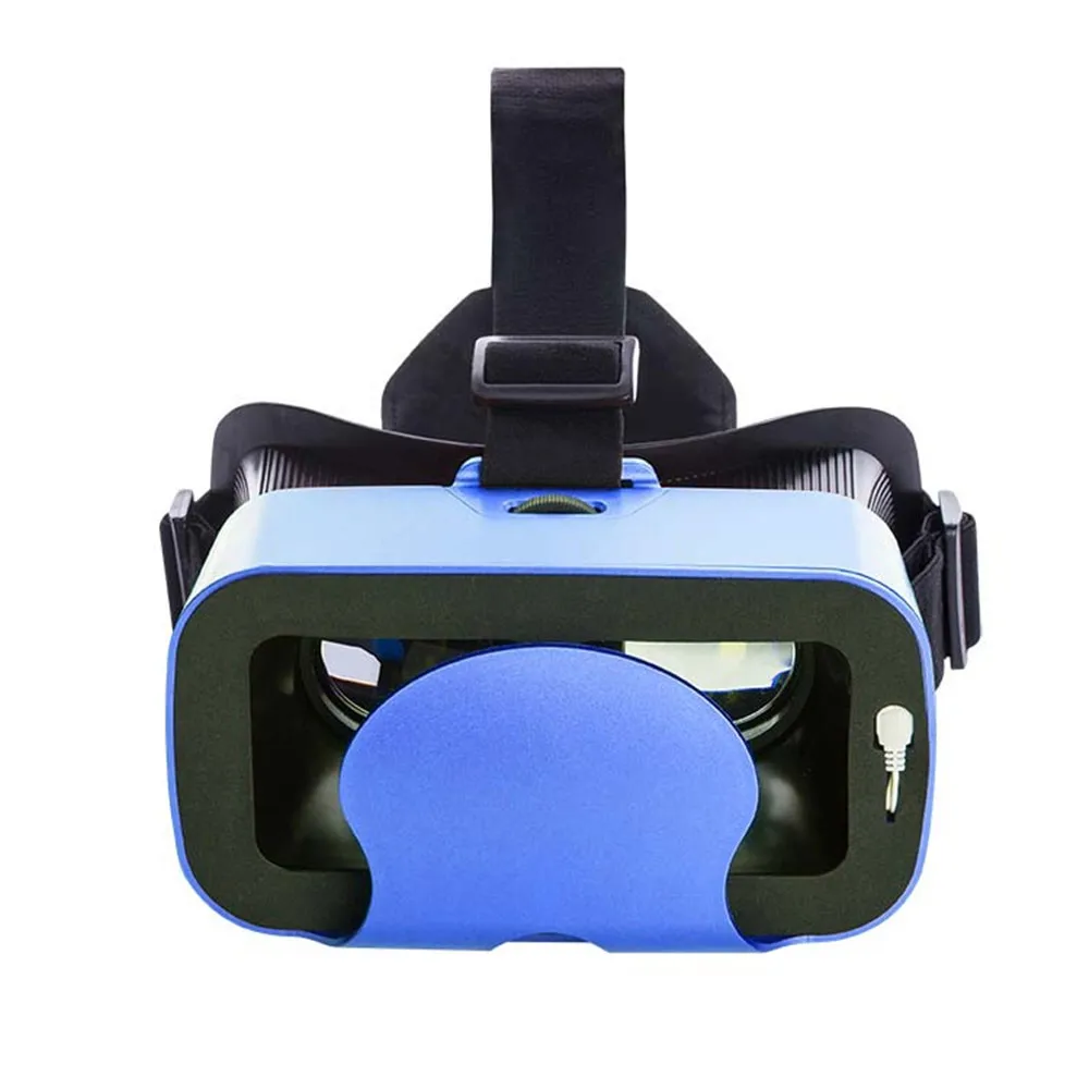 qita 3d head mounted game helmet digital glasses VR mobile glasses font b virtual b font