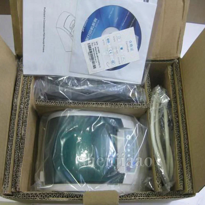GP-5860III البسيطة الحرارية استلام الطابعة USB واجهة POS ماكرو طابعة باركود ملصق الطباعة لفة ويندوز 1 pcs
