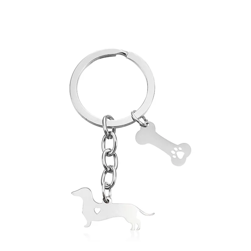 Elfin-New-Bellington-Dog-Keychains-Fashion-Pet-Memorial-Jewellery-High-Quality-Women-Men-Female-Male-Car