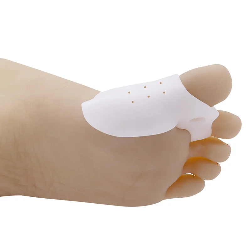 2pcs/set Breathable Gel Foot Care Tool Bunion Corrector Bone Big Toe Protector Hallux Valgus Straightener Toe Spreader Pedicure