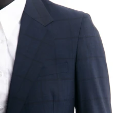 CUSTOM MADE TO MEASURE mens BESPOKE suit, TAILORED GREY tuxedos with big checker pattern(Jacket+Pants+Vest+Tie)