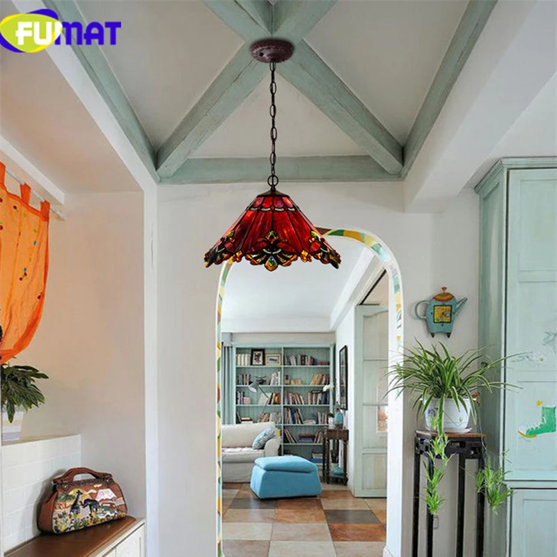 Tiffany Stained Glass Pendant Lamp4