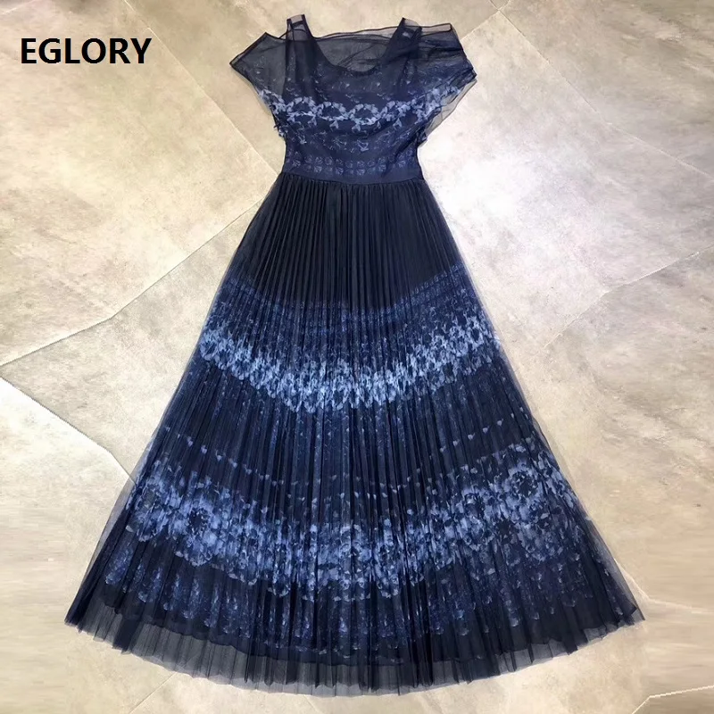 

Formal Party Long Dress 2019 Spring Runway Style Women Gradient Color Print Sexy Slash Neck Vintage Long Maxi Dress Vestidos