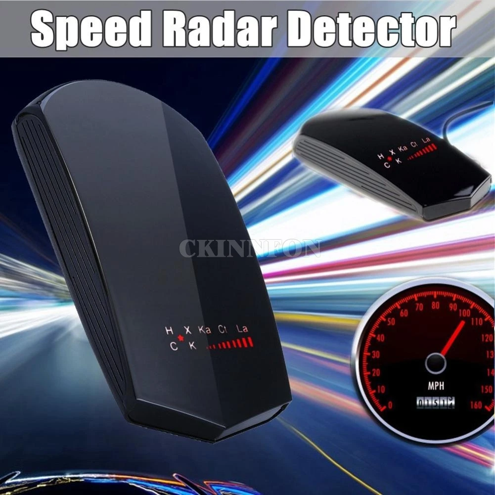 

DHL 20PCS Stunning 360 Full Band GPS Speed Safety Car Radar Camera Detector Voice Alert LED (Color: Black)