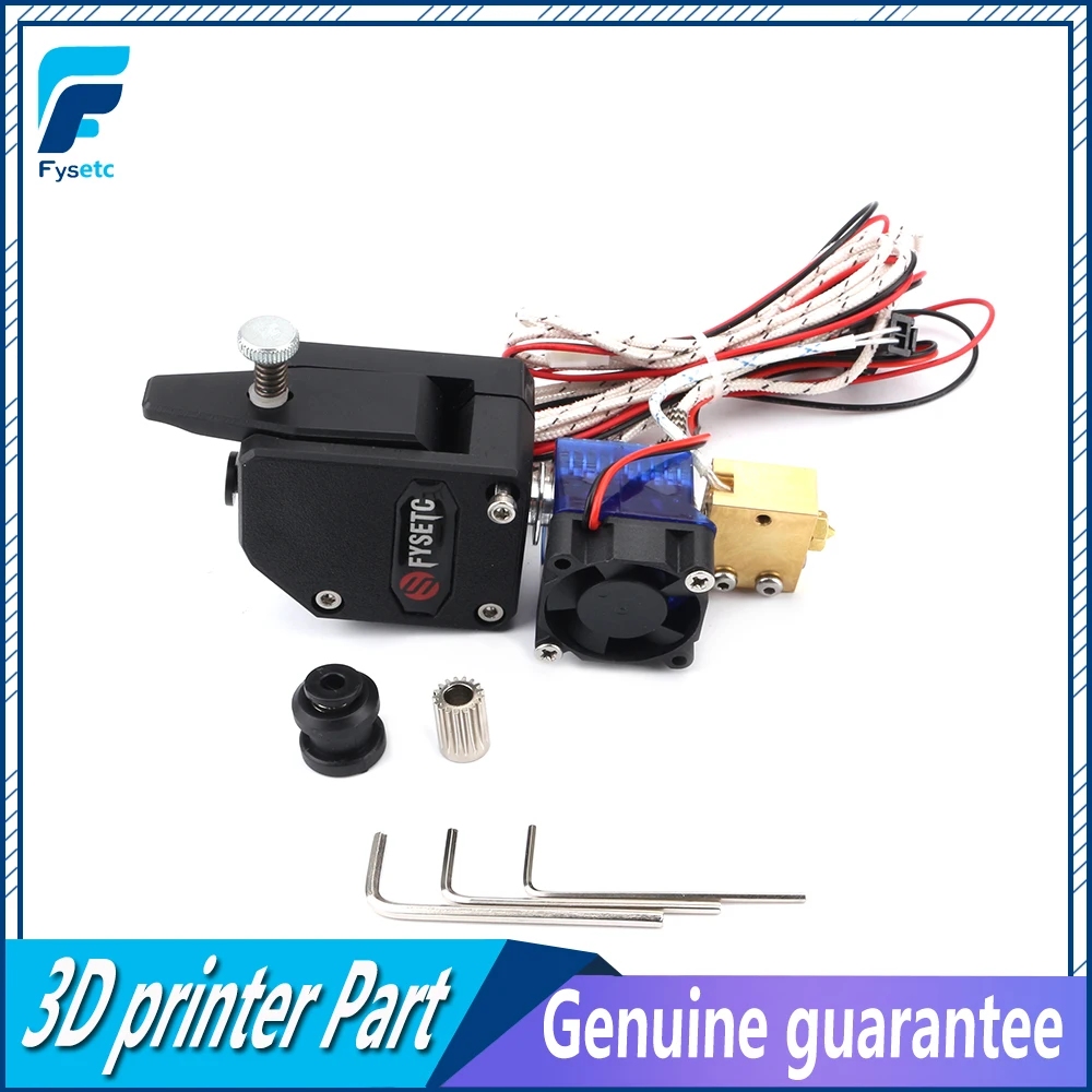 

Black BMG EXTRUDER V6 HOTEND Bowden Extruder With PT100 Sensor Dual Drive Extruder For Wanhao D9 Creality CR10 Ender 3 Anet E10