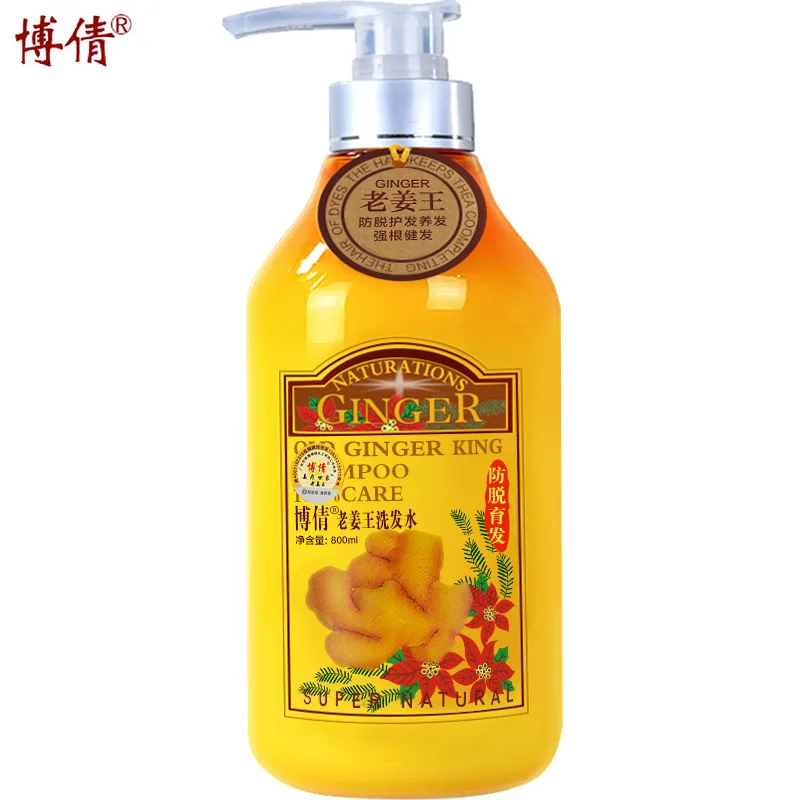 

BQ10 Guangzhou factory professional supply products ginger essential anti loss fast regrowth dense care beauty hair shampoo